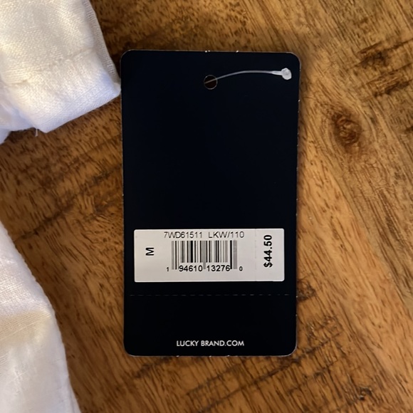 Lucky Brand White Top - Picture 3 of 7